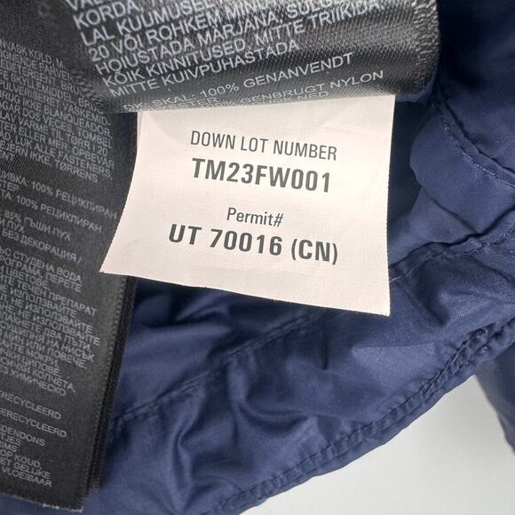 Marmot Men's Highlander Full Zip Down Jacket Arctic Navy Size Medium NWT - Picture 7 of 13